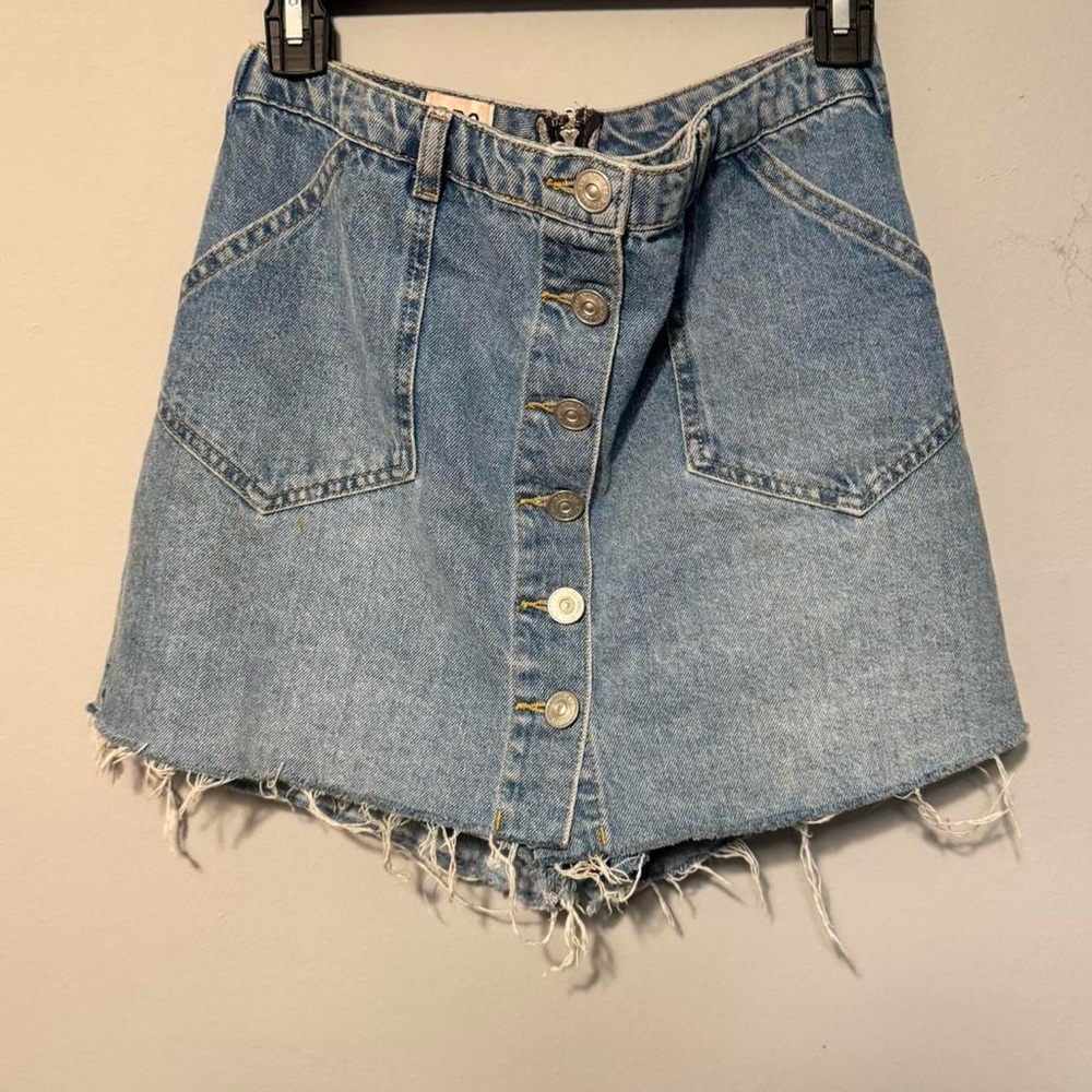 BDG Light Blue Denim Skort size 26